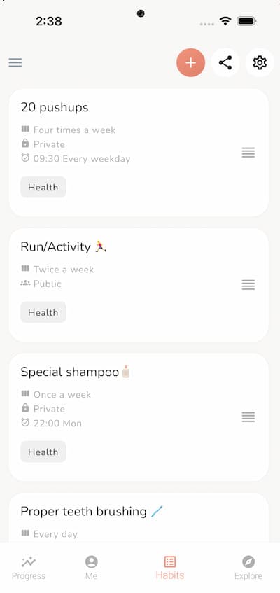 Yourhabit app screenshot 7